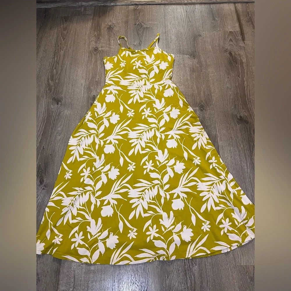 PACT Organic Cotton Fit & Flare Midi Dress - Picture 3 of 10